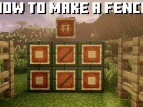 How to make Fence in Minecraft PC?