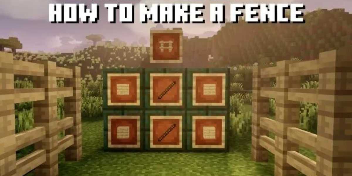 How to make Fence in Minecraft PC?